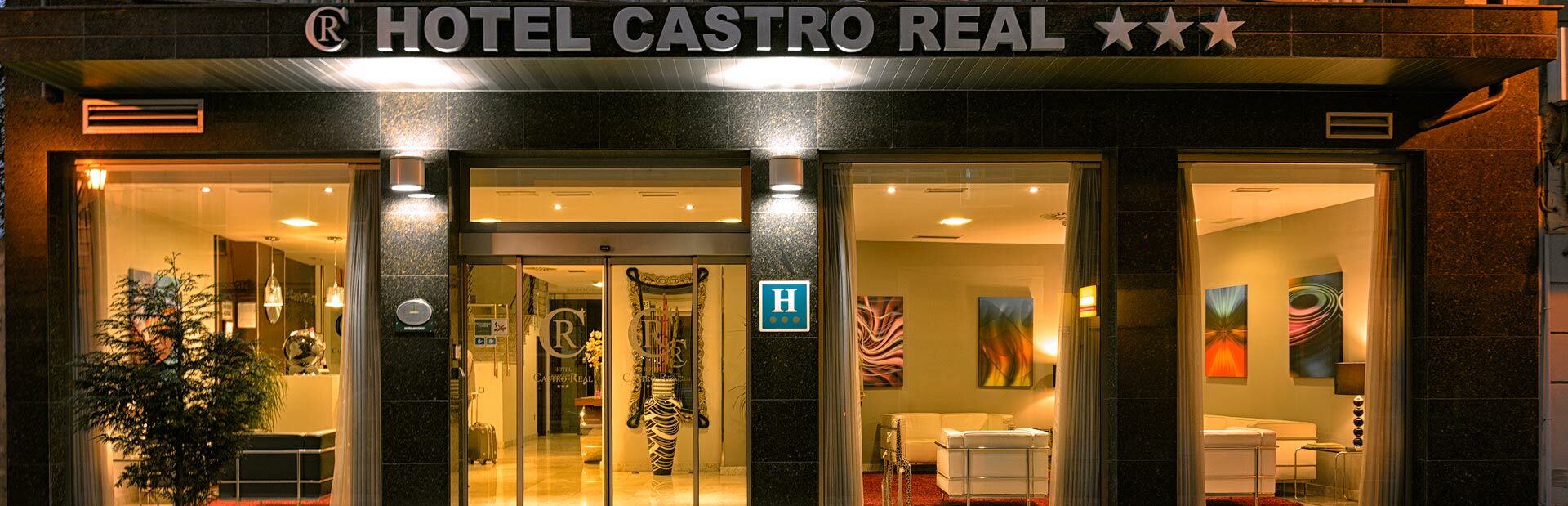Hotel Castro Real Oviedo Luaran gambar